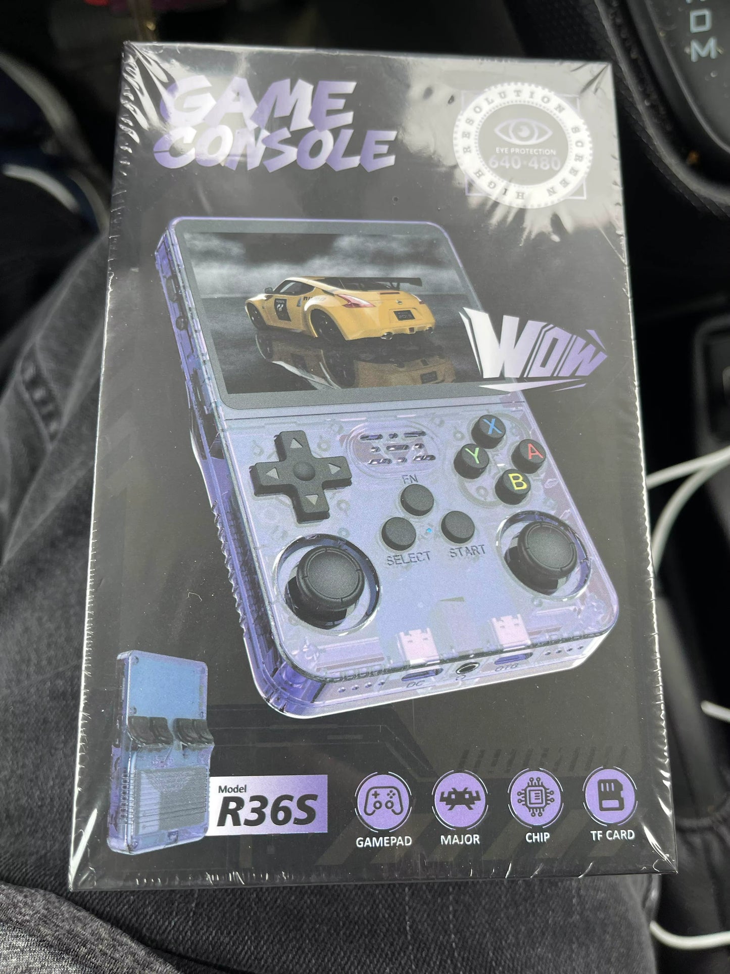 Console Rétro Portable R36S 64 Go – Écran HD 3.5" – Système Linux – 15 000+ Jeux Classiques